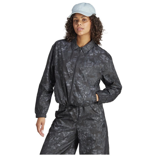 Adidas Γυναικείο αντιανεμικό μπουφάν Future Icons 3-Stripes Woven Windbreaker